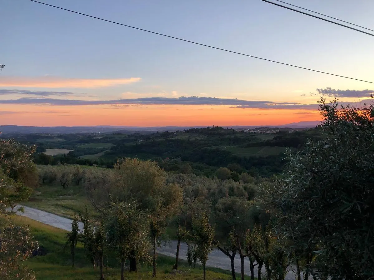Farm stay Podere Casato Hills View, Pool, Wifi Tuscany Montespertoli
